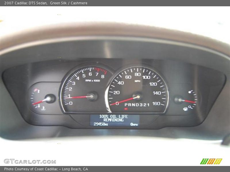 Green Silk / Cashmere 2007 Cadillac DTS Sedan