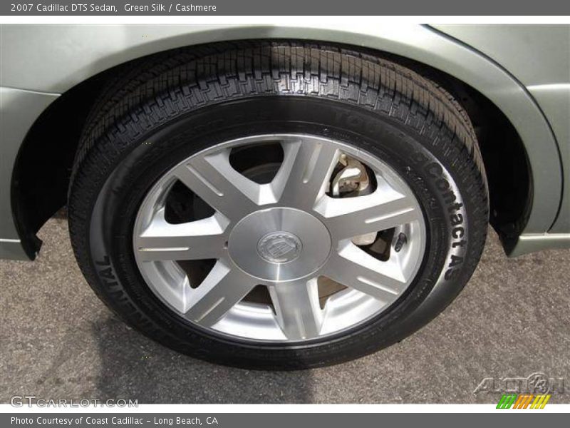 Green Silk / Cashmere 2007 Cadillac DTS Sedan