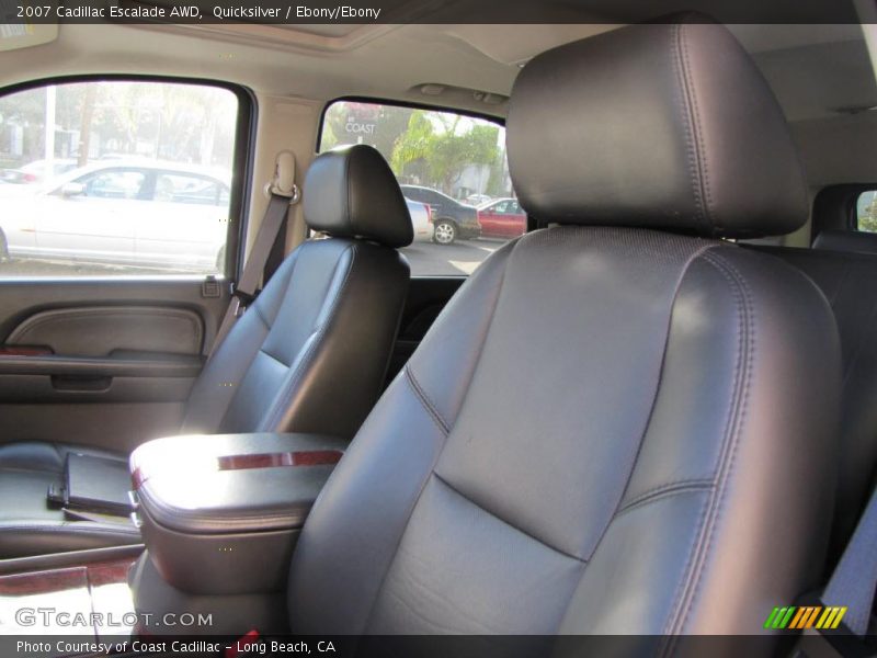 Quicksilver / Ebony/Ebony 2007 Cadillac Escalade AWD