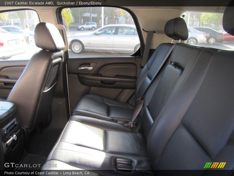 Quicksilver / Ebony/Ebony 2007 Cadillac Escalade AWD