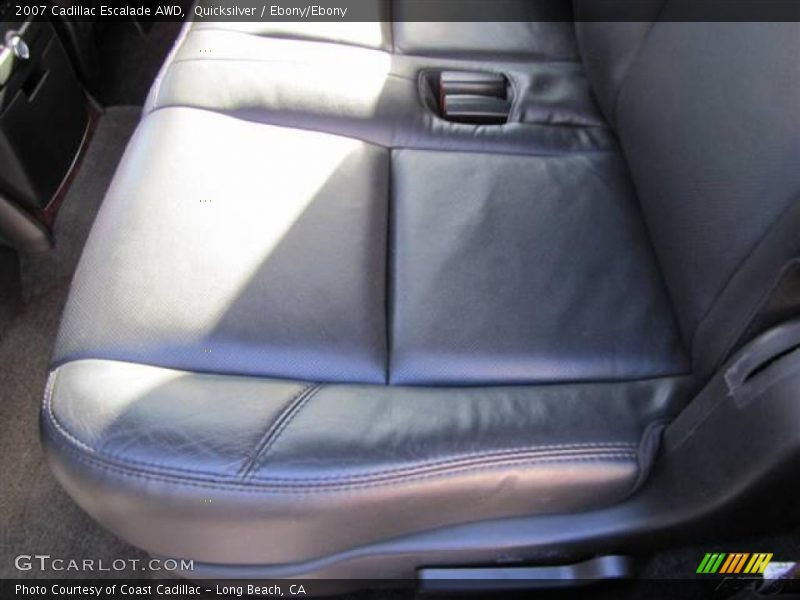 Quicksilver / Ebony/Ebony 2007 Cadillac Escalade AWD