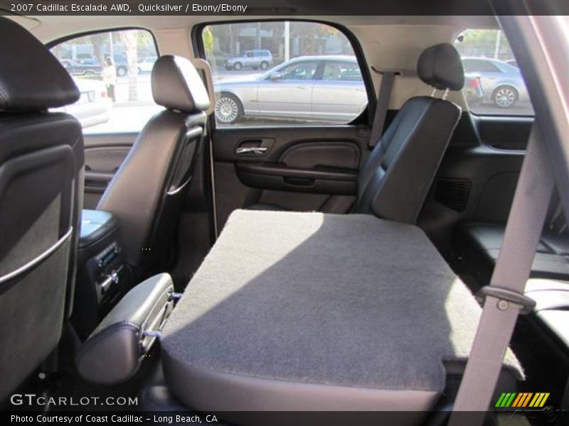 Quicksilver / Ebony/Ebony 2007 Cadillac Escalade AWD