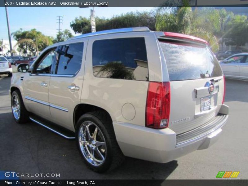 Quicksilver / Ebony/Ebony 2007 Cadillac Escalade AWD