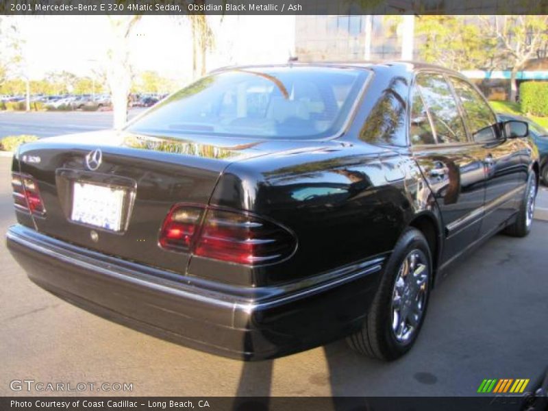 Obsidian Black Metallic / Ash 2001 Mercedes-Benz E 320 4Matic Sedan