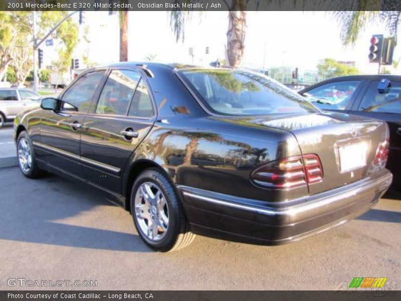 Obsidian Black Metallic / Ash 2001 Mercedes-Benz E 320 4Matic Sedan