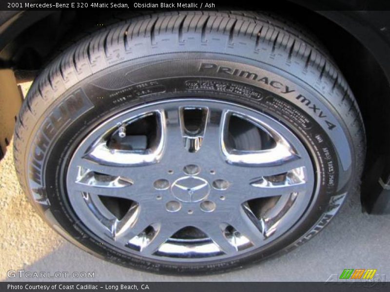 Obsidian Black Metallic / Ash 2001 Mercedes-Benz E 320 4Matic Sedan