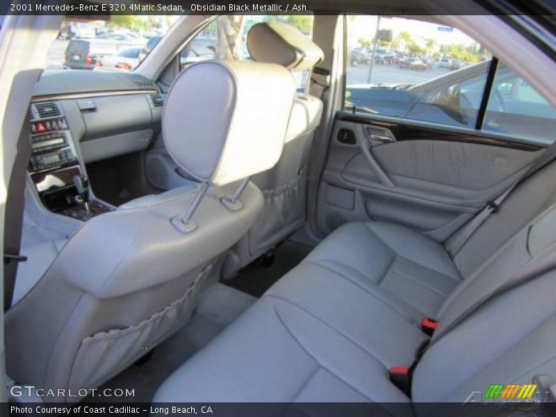 Obsidian Black Metallic / Ash 2001 Mercedes-Benz E 320 4Matic Sedan