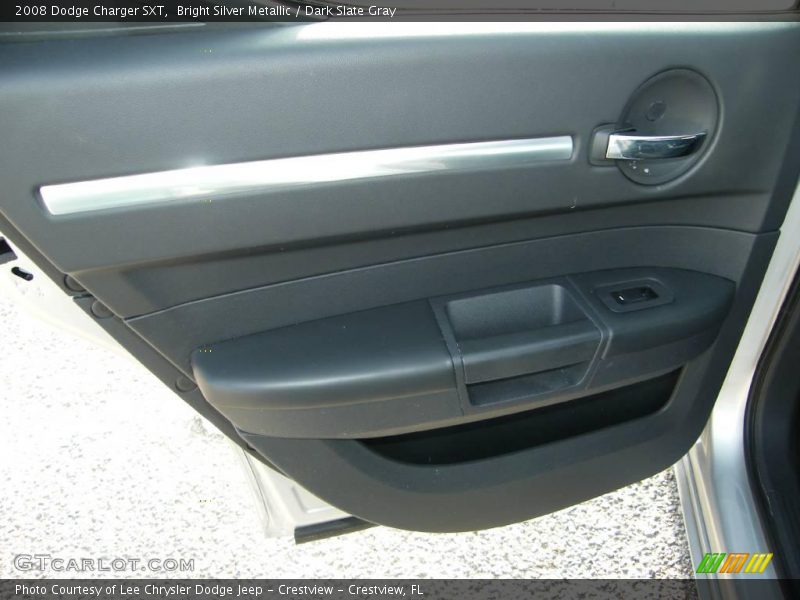 Bright Silver Metallic / Dark Slate Gray 2008 Dodge Charger SXT