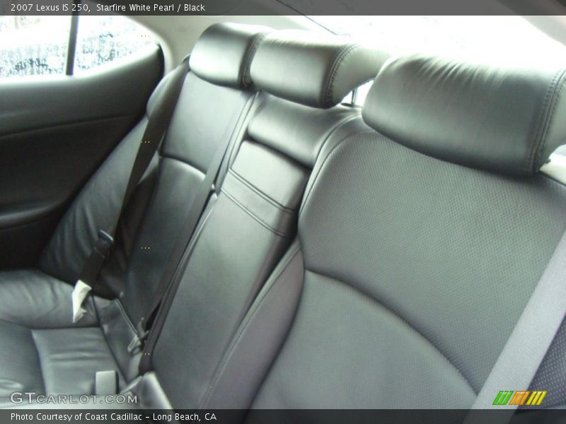 Starfire White Pearl / Black 2007 Lexus IS 250