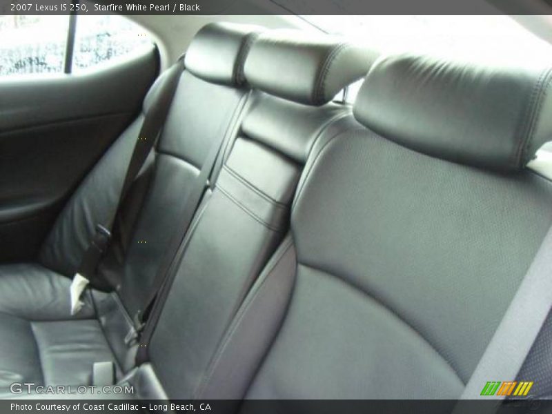 Starfire White Pearl / Black 2007 Lexus IS 250