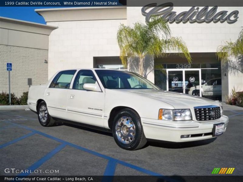 White Diamond / Neutral Shale 1999 Cadillac DeVille Concours