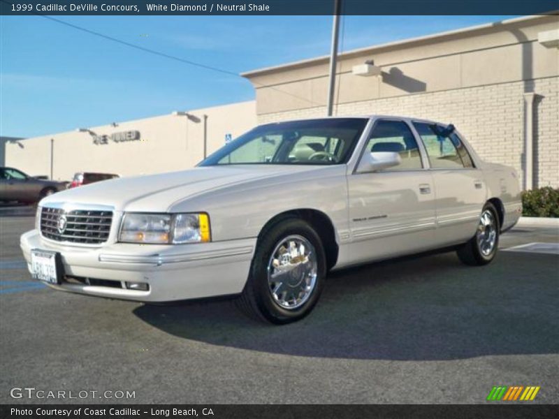 White Diamond / Neutral Shale 1999 Cadillac DeVille Concours