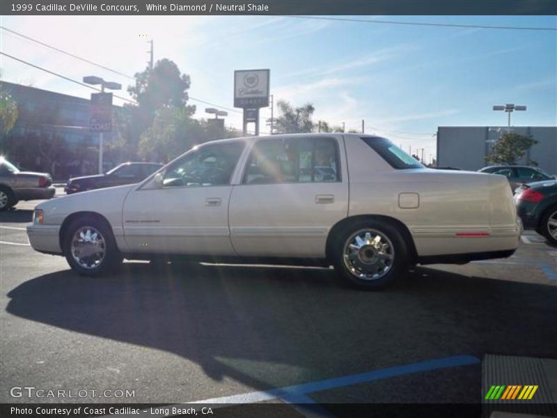White Diamond / Neutral Shale 1999 Cadillac DeVille Concours