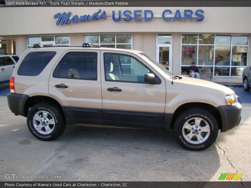 Dune Pearl Metallic / Medium/Dark Pebble 2007 Ford Escape XLT