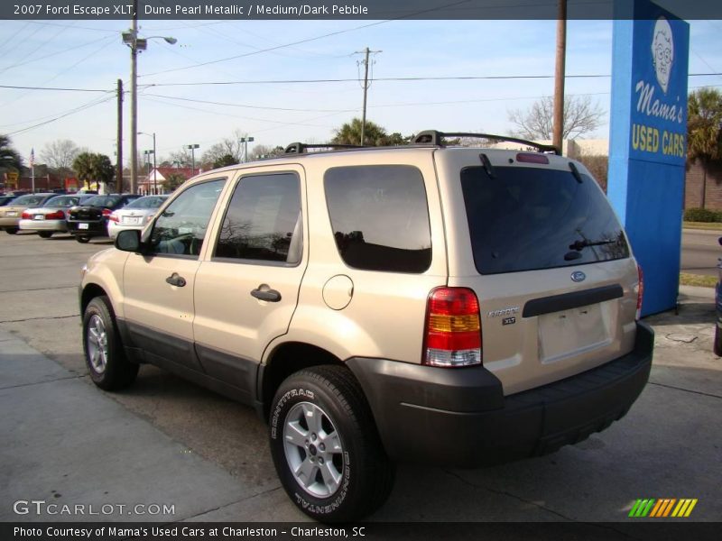 Dune Pearl Metallic / Medium/Dark Pebble 2007 Ford Escape XLT