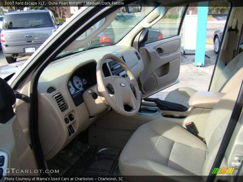 Dune Pearl Metallic / Medium/Dark Pebble 2007 Ford Escape XLT