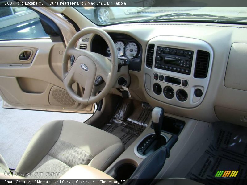 Dune Pearl Metallic / Medium/Dark Pebble 2007 Ford Escape XLT
