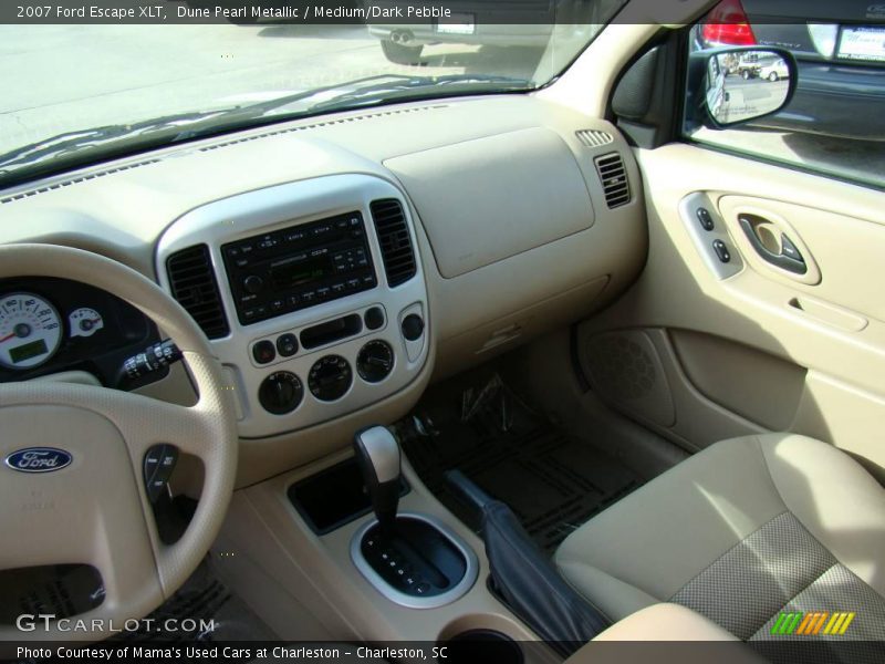 Dune Pearl Metallic / Medium/Dark Pebble 2007 Ford Escape XLT