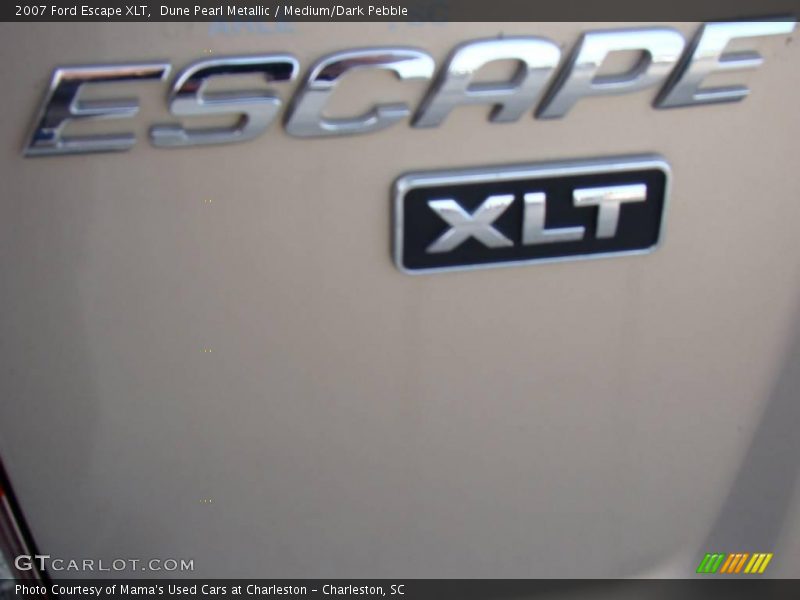 Dune Pearl Metallic / Medium/Dark Pebble 2007 Ford Escape XLT