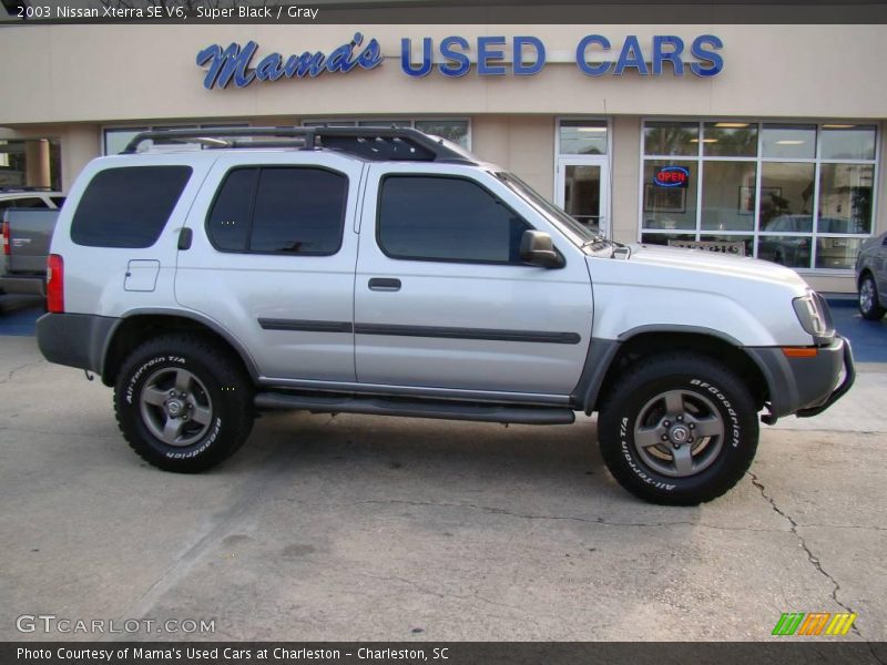 Super Black / Gray 2003 Nissan Xterra SE V6