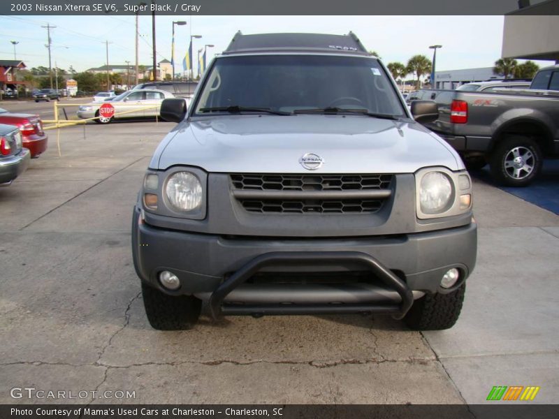 Super Black / Gray 2003 Nissan Xterra SE V6