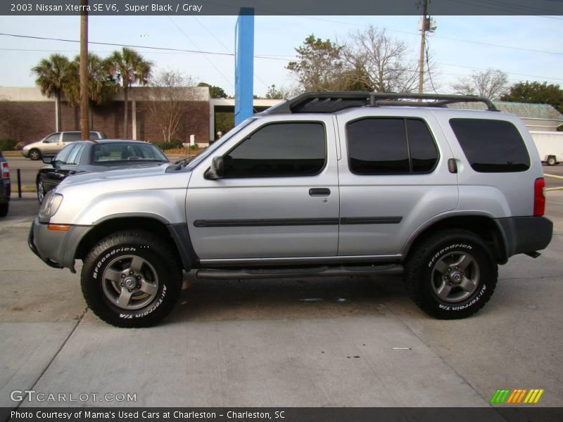 Super Black / Gray 2003 Nissan Xterra SE V6