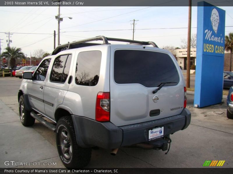Super Black / Gray 2003 Nissan Xterra SE V6