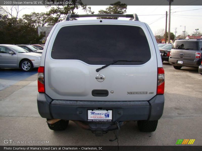 Super Black / Gray 2003 Nissan Xterra SE V6