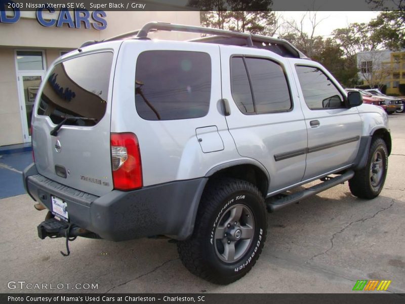 Super Black / Gray 2003 Nissan Xterra SE V6