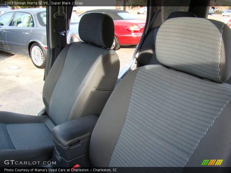 Super Black / Gray 2003 Nissan Xterra SE V6