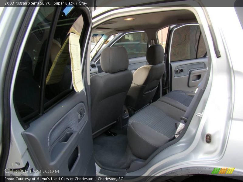 Super Black / Gray 2003 Nissan Xterra SE V6