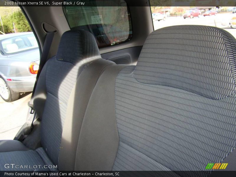 Super Black / Gray 2003 Nissan Xterra SE V6