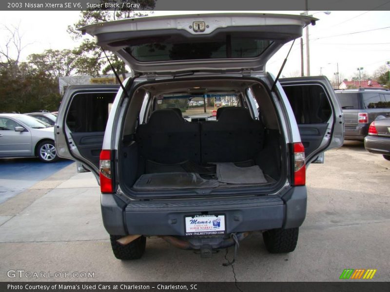 Super Black / Gray 2003 Nissan Xterra SE V6