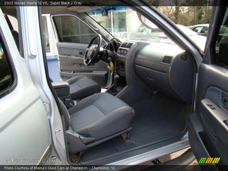 Super Black / Gray 2003 Nissan Xterra SE V6
