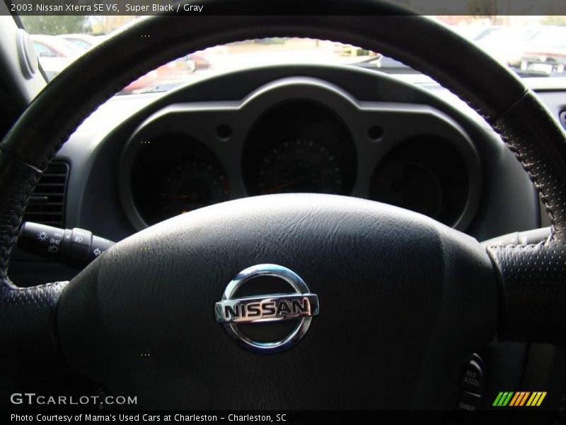 Super Black / Gray 2003 Nissan Xterra SE V6