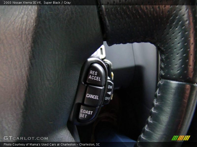 Super Black / Gray 2003 Nissan Xterra SE V6