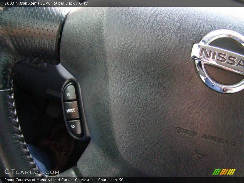 Super Black / Gray 2003 Nissan Xterra SE V6