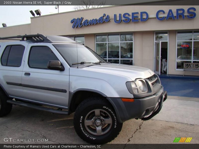 Super Black / Gray 2003 Nissan Xterra SE V6