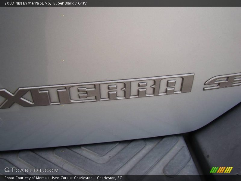 Super Black / Gray 2003 Nissan Xterra SE V6