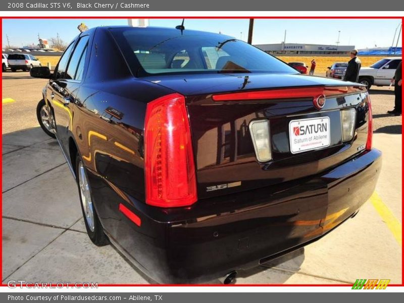 Black Cherry / Cashmere 2008 Cadillac STS V6
