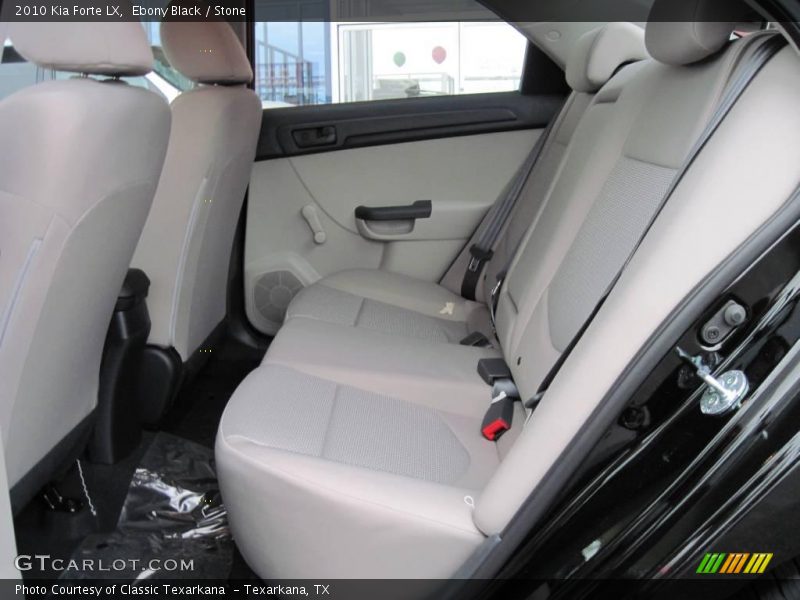 Ebony Black / Stone 2010 Kia Forte LX
