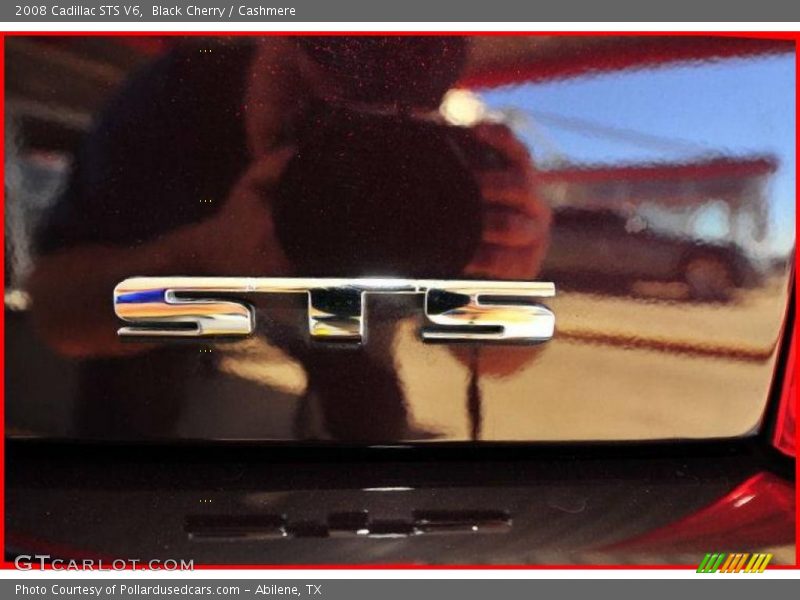 Black Cherry / Cashmere 2008 Cadillac STS V6