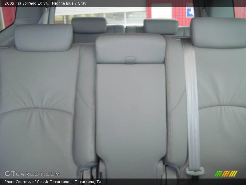 Midnite Blue / Gray 2009 Kia Borrego EX V6