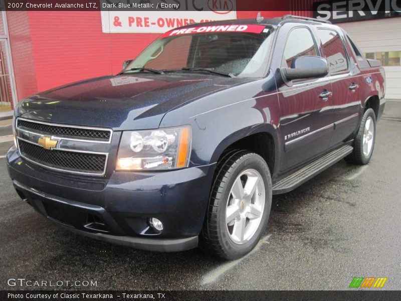 Dark Blue Metallic / Ebony 2007 Chevrolet Avalanche LTZ