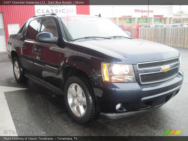 Dark Blue Metallic / Ebony 2007 Chevrolet Avalanche LTZ