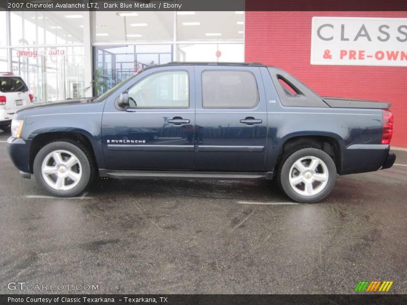 Dark Blue Metallic / Ebony 2007 Chevrolet Avalanche LTZ