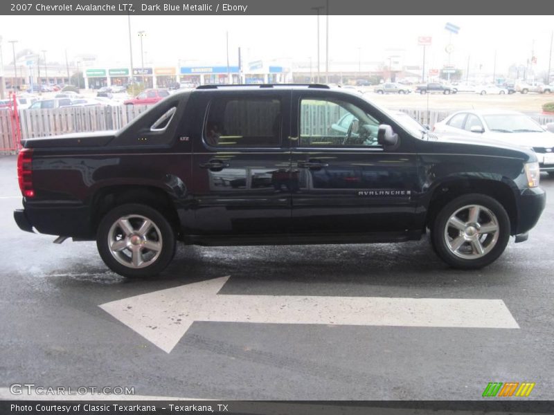 Dark Blue Metallic / Ebony 2007 Chevrolet Avalanche LTZ