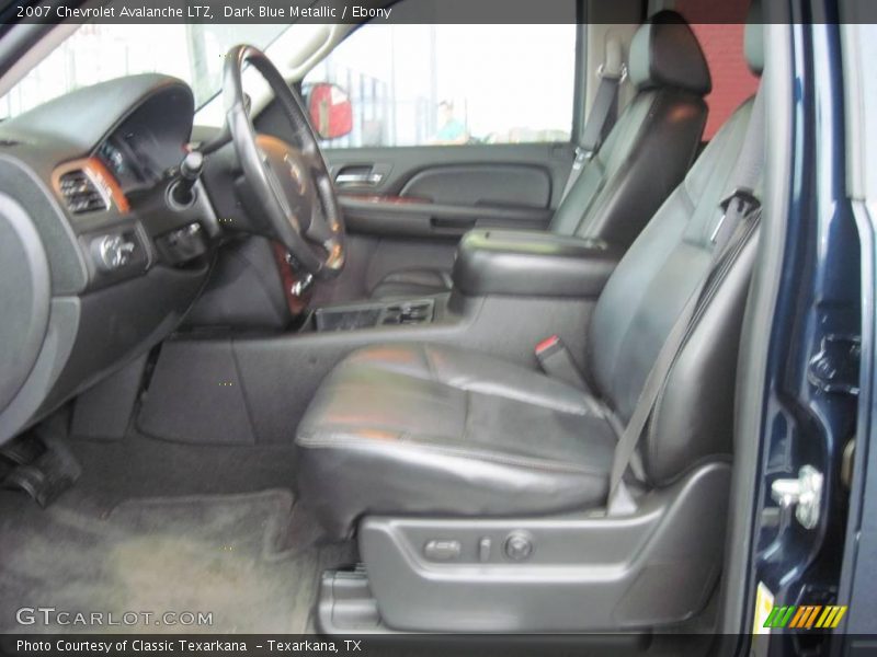 Dark Blue Metallic / Ebony 2007 Chevrolet Avalanche LTZ
