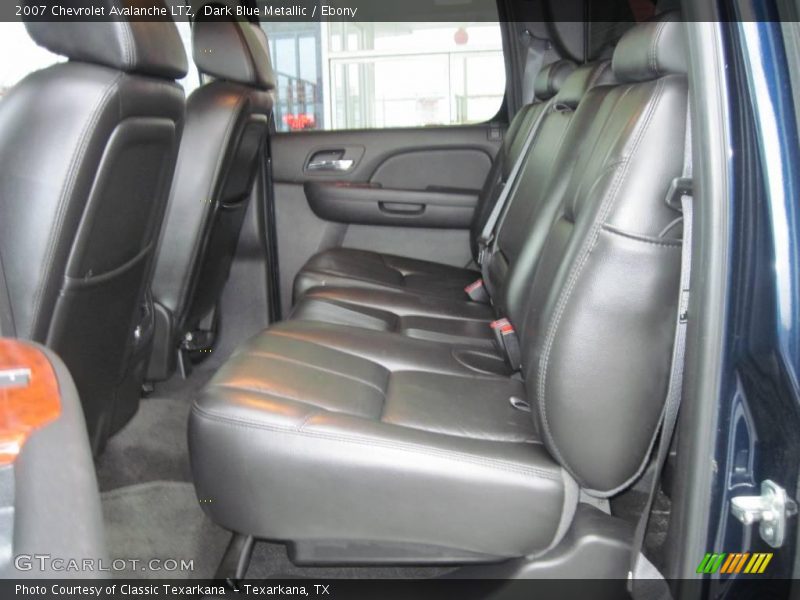 Dark Blue Metallic / Ebony 2007 Chevrolet Avalanche LTZ