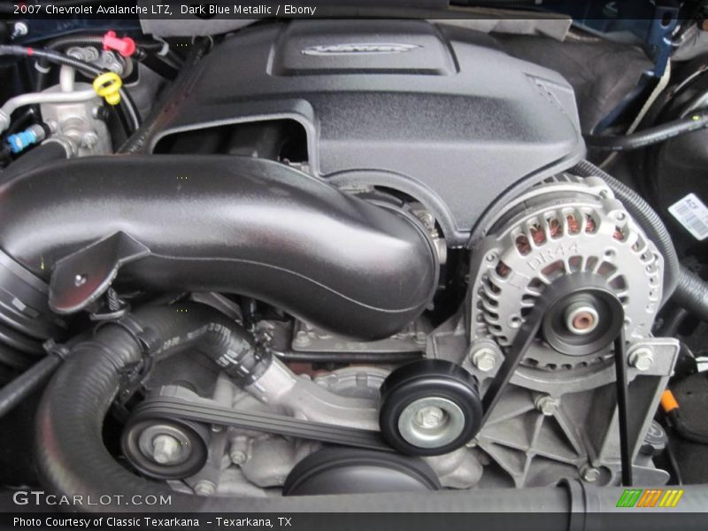 Dark Blue Metallic / Ebony 2007 Chevrolet Avalanche LTZ